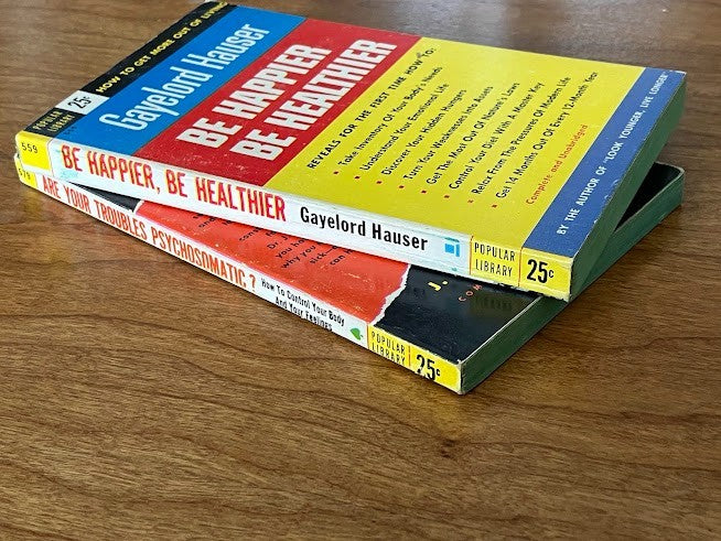 Popular Library - "Be Happier, Be Healthier" & "Are your Troubles Psychosomatic"
