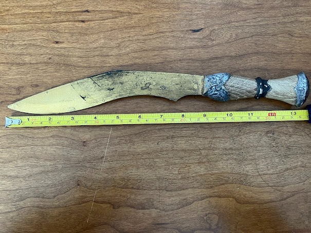 Wooden/Plastique Fake Knife - 13 inches