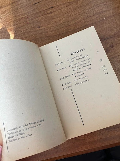 Avon Books - THOSE BARREN LEAVES by Aldous Huxley