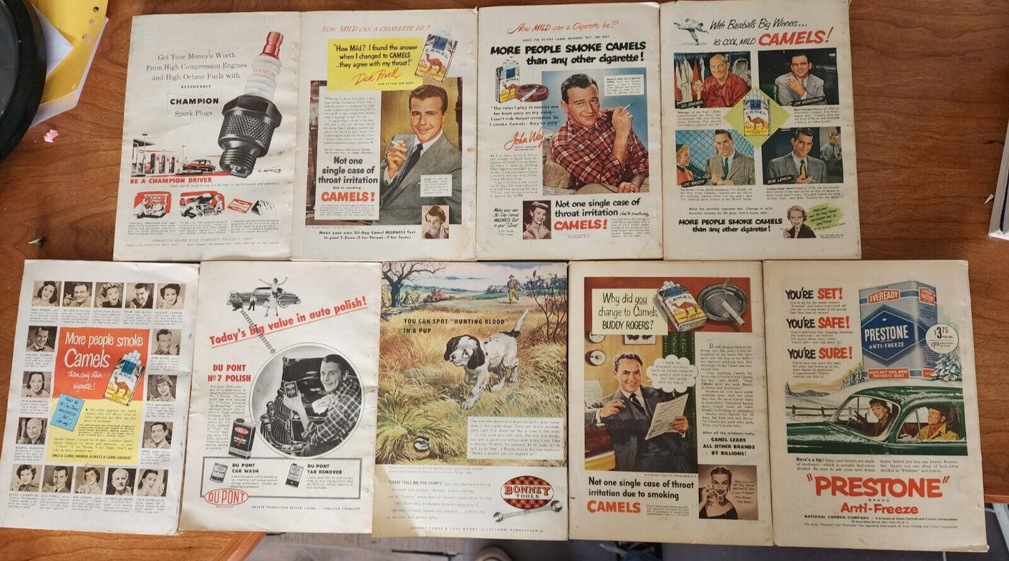 10 Vtg POPULAR MECHANICS Magazines 1951