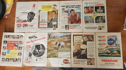 10 Vtg POPULAR MECHANICS Magazines 1951