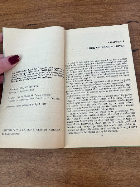 Popular Library - PAINTED PONIES by Alan LeMay