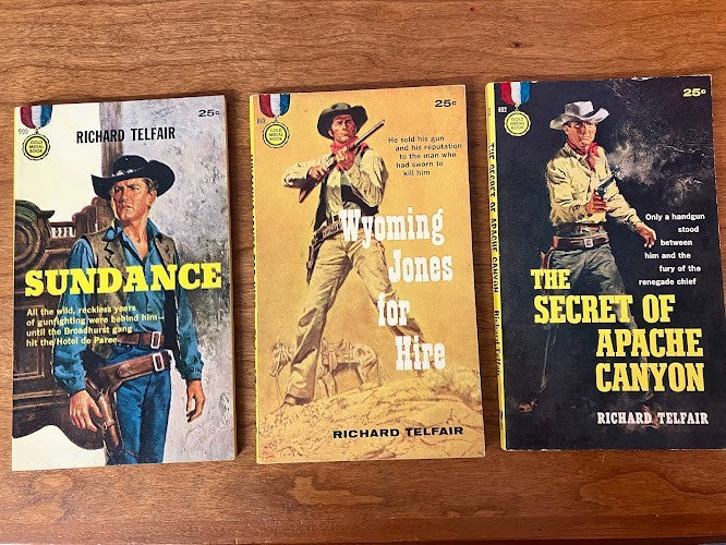 Gold Medal WESTERNS by Jonas Ward - lot of 2