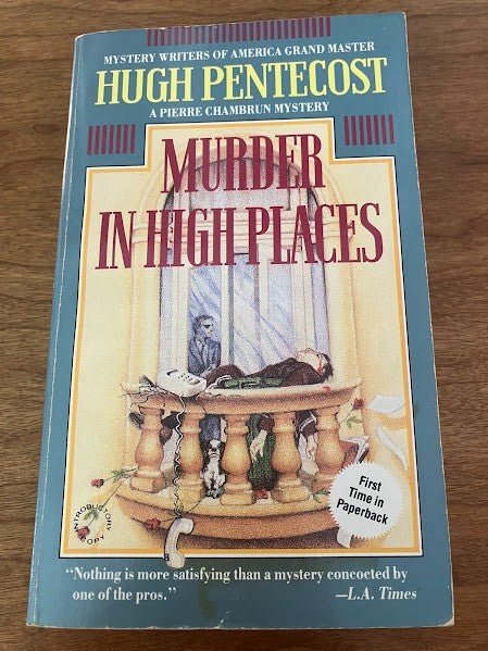 Mystery - Murder in High Places by Hugh Pentecost