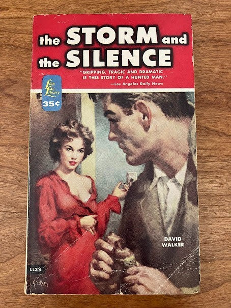 Vtg Paperback - The Storm and the Silence by David Walker