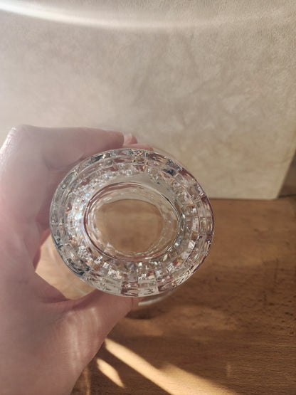 Beautiful Fostoria American Line 2056 Clear Glass 4 1/2” Top Hat