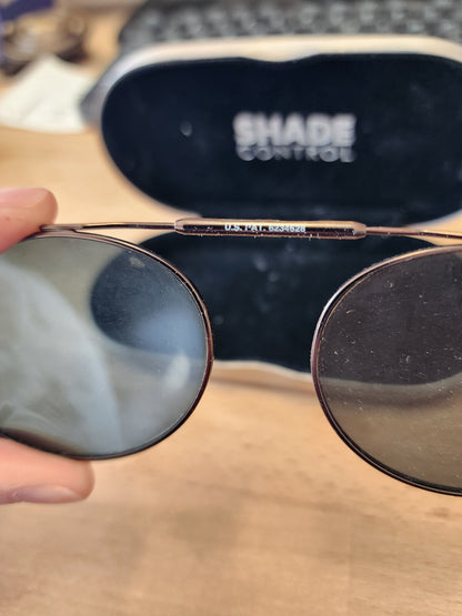 Shade Control Sunglass Clip-on W/ Case