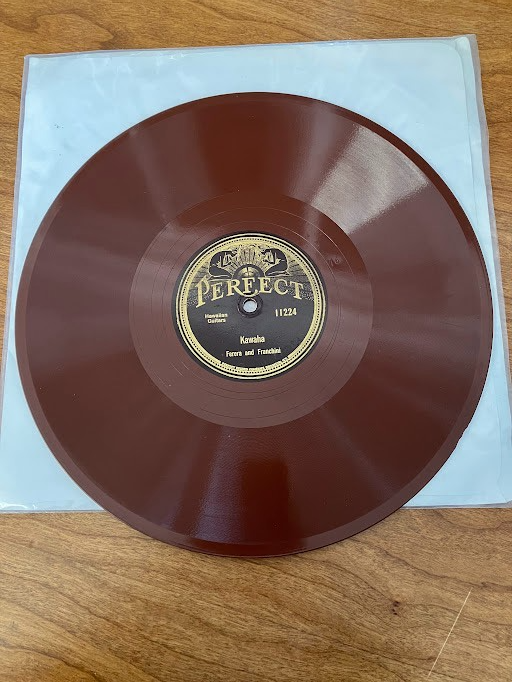 Record - A: Kawaha Ferera and Franchini B: La Paloma (Yradier) Louise and Ferera