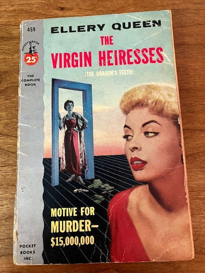 Vtg Paperbacks - Ellery Queen Mysteries - Lot of 3