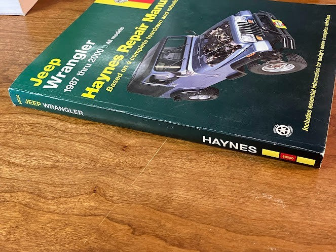 Jeep Wrangler 1987-00 All Models - Haynes Repair Manual