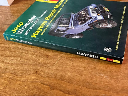 Jeep Wrangler 1987-00 All Models - Haynes Repair Manual