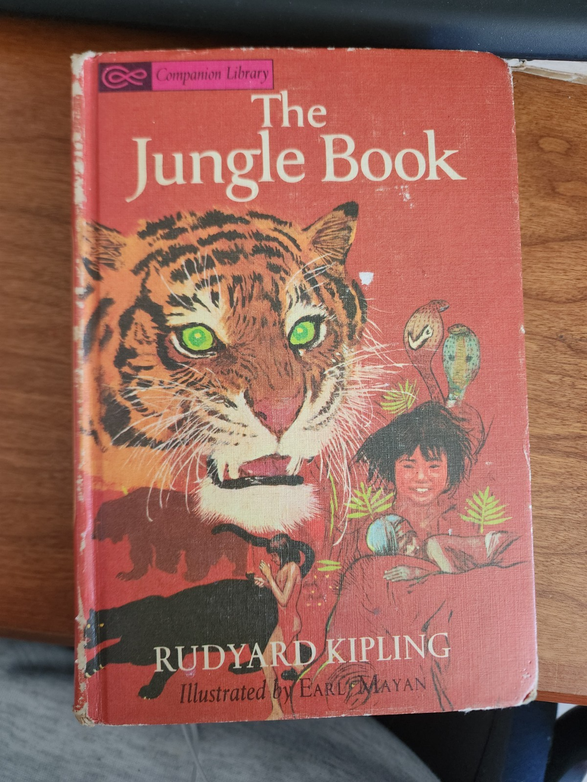 Vtg 1963 The Jungle Book Hardcover Book By Rudyard Kipling Wizard Of Oz Baum