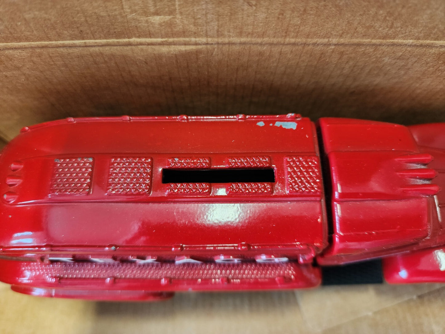 ERTL COLLECTOR'S SERIES #10 1939 DODGE AIRFLOW TEXACO LOCKING COIN BANK