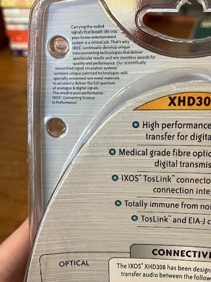 IXOS: Cable Connectors - XHD308 - 1 Meter (3ft)