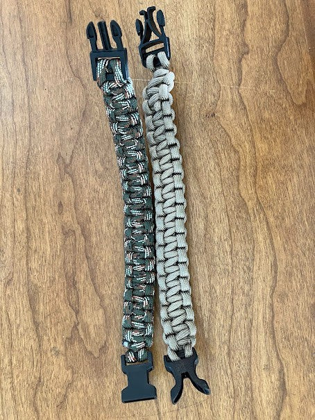 Survival Rope Bracelet lot of 2