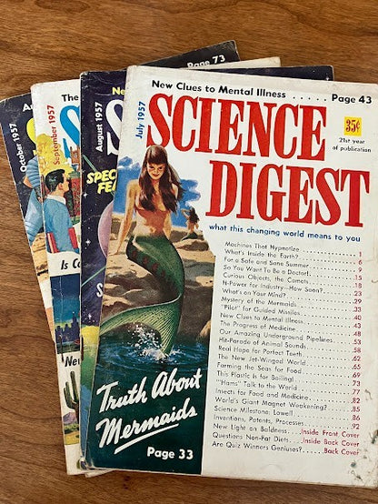 SCIENCE DIGEST Magazine - 1957