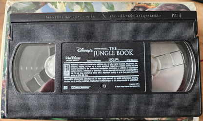 DISNEY'S RUDYARD KIPLING'S The Jungle Book (VHS, 1995)