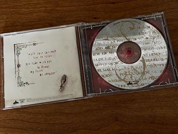 CD- Selena - Dreaming Of You