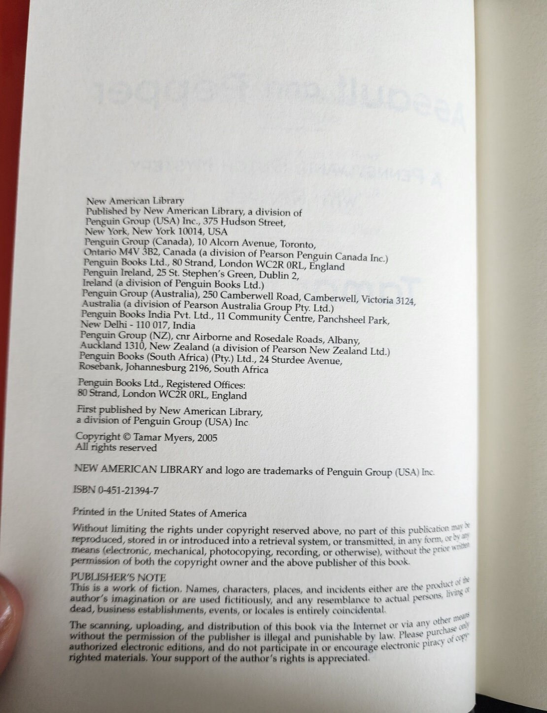 Assault and Pepper by Myers, Tamar