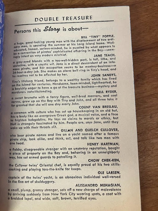 Vtg Paperback - Double Treasure by Clarence Budington Kelland