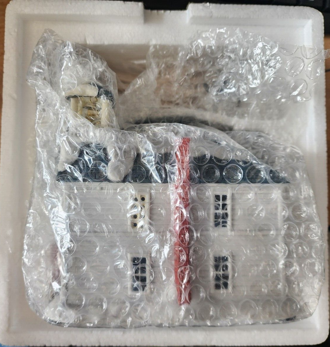 Hawthorne Porchlight Collection "Firehouse" #79233 Christmas Village House NEW