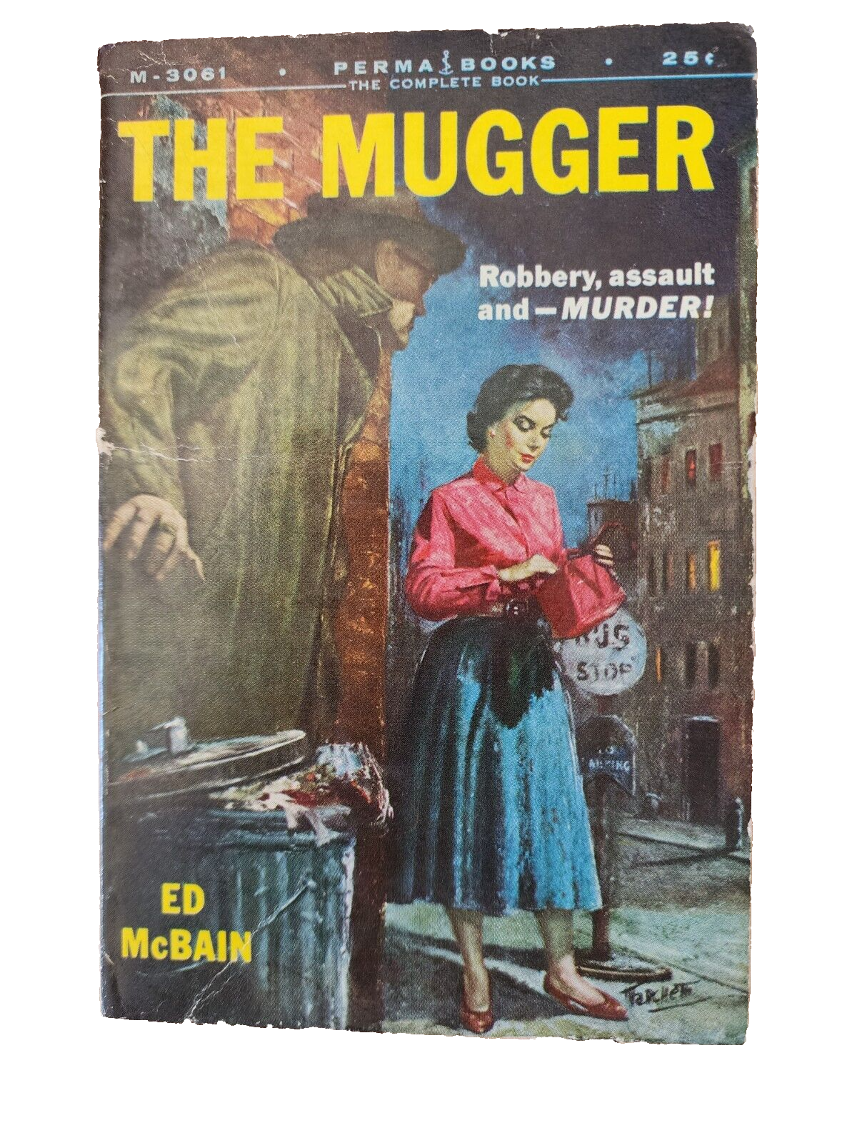 The Mugger Ed McBain 87th Precinct Series First 1956 Permabooks