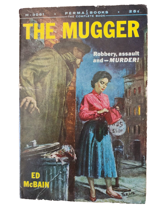 The Mugger Ed McBain 87th Precinct Series First 1956 Permabooks