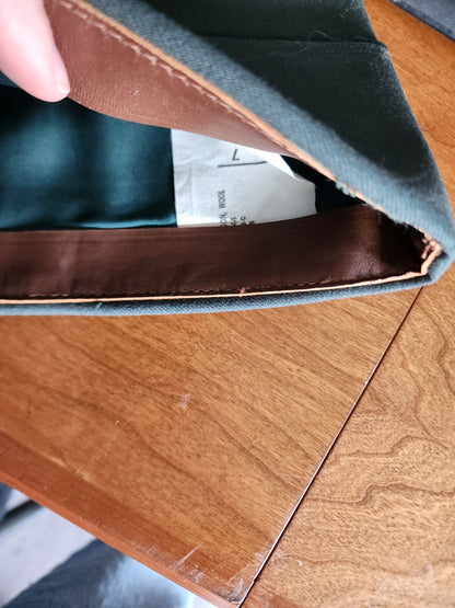 US Garrison Cap 7 Grey Wool Serge Dress Uniform Military Hat