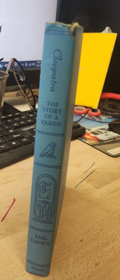 Vintage Cleopatra: The Story Of A Queen. By Emil Ludwig, 1937 - Good