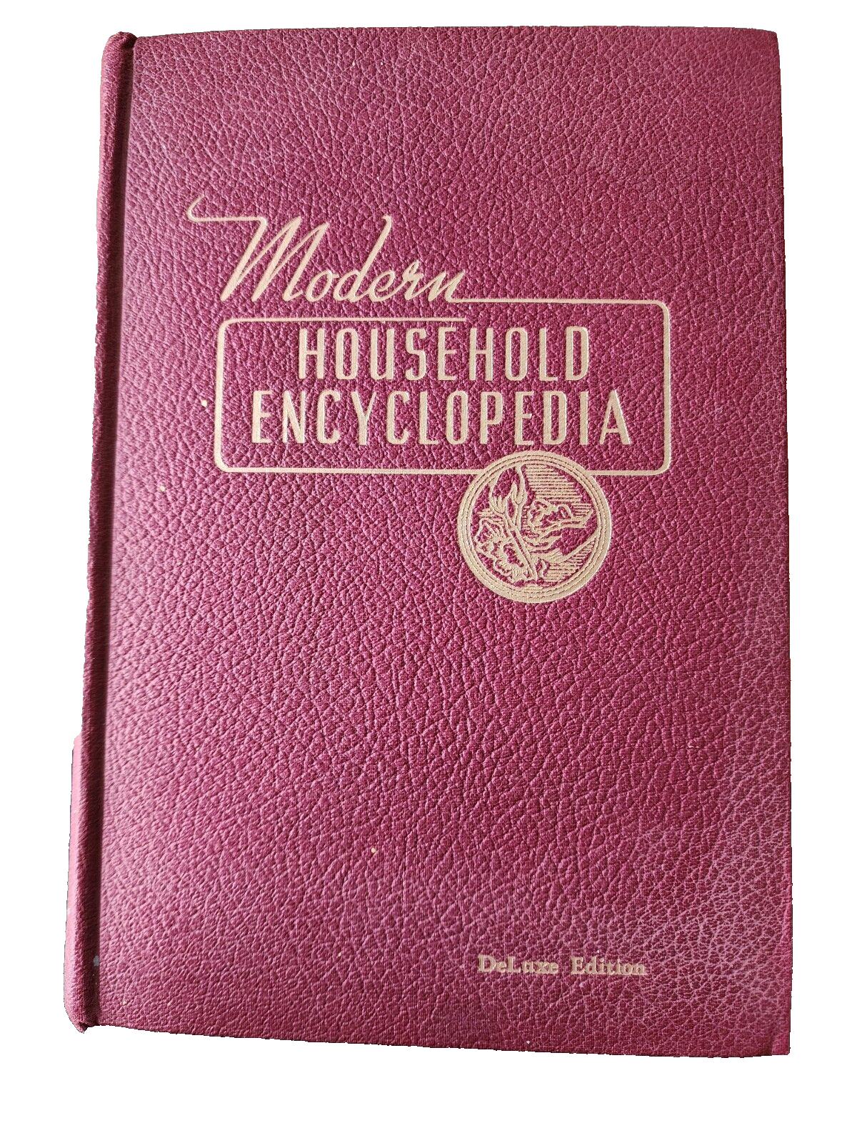 1946 Modern Household Encyclopedia Jessie De Both Hardcover Deluxe Edition