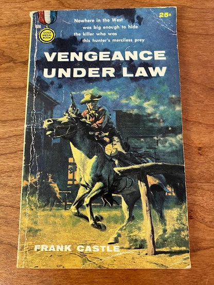Gold Medal Westerns by Frank Castle - lot of 2