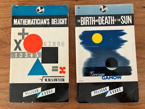 Pelican Books - Mathematician's Delight/The Birth and Death of the Sun-lot of 2