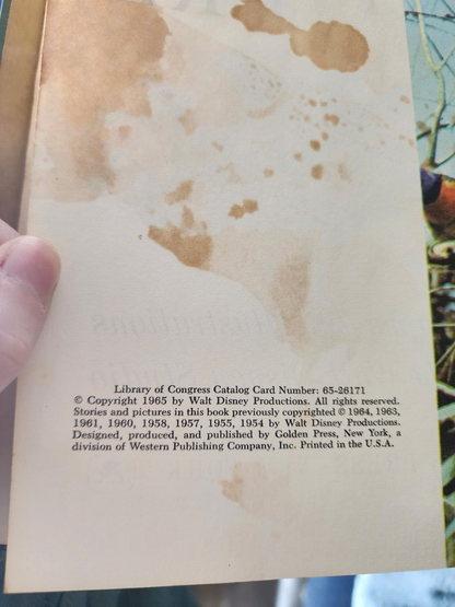 Walt Disney's Worlds of Nature Vintage 1965 Hardcover - Acceptable