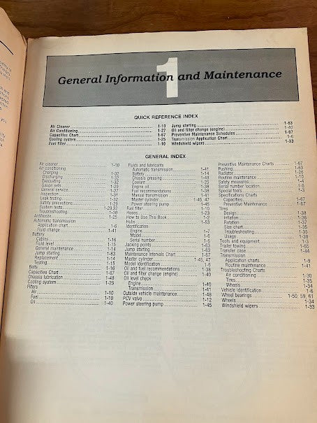 Chilton - Dodge/Plymouth Trucks 1989-91 Repair Manual