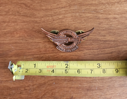 Harley Davidson Tribute To The Toughest III June 22 2003 Pin