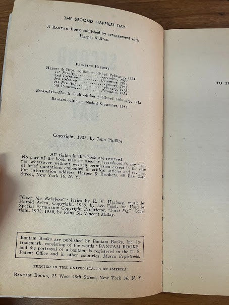 Vtg Paperbacks - Bantam Books - lot of 3