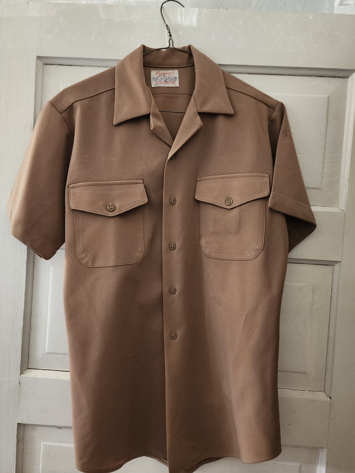 Creighton-US NAVY AUTHENTIC ORIGINALS UNIFORM SS KHAKI SHIRT & PANTS & CAP COVER