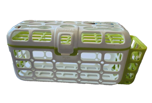 Munchkin High Capacity Dishwasher Basket, Green