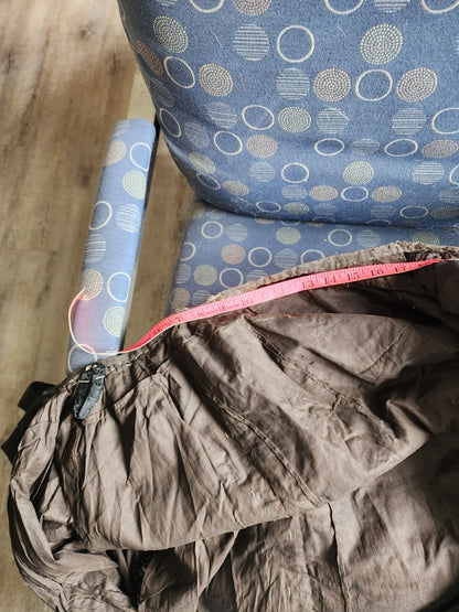 Edwardian Antique Full Long Beaded Skirt Black Silk/Taffeta