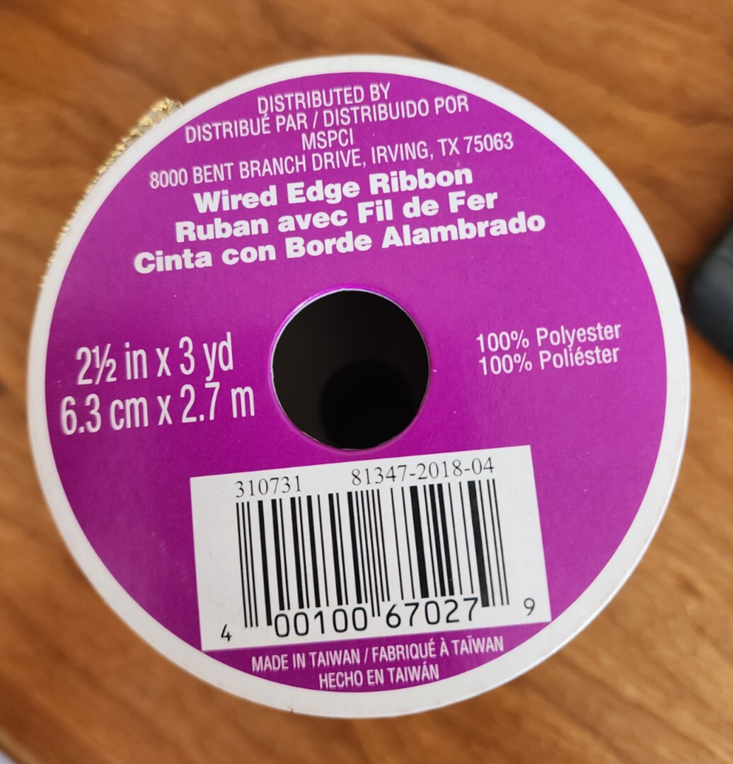 Celebrate It, 360, Wired and Ribbon Red, White, and Gold