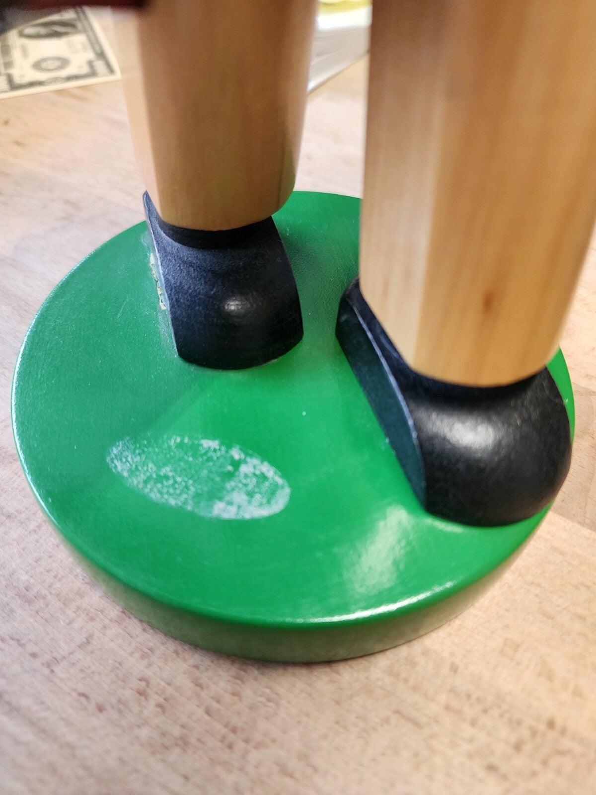 Vintage Steinbach West Germany Immigrant Wooden Nutcracker Musical Suitcase 15"