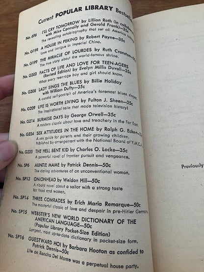 Vtg Paperback - THE MAN INSIDE By M.E. Chamer