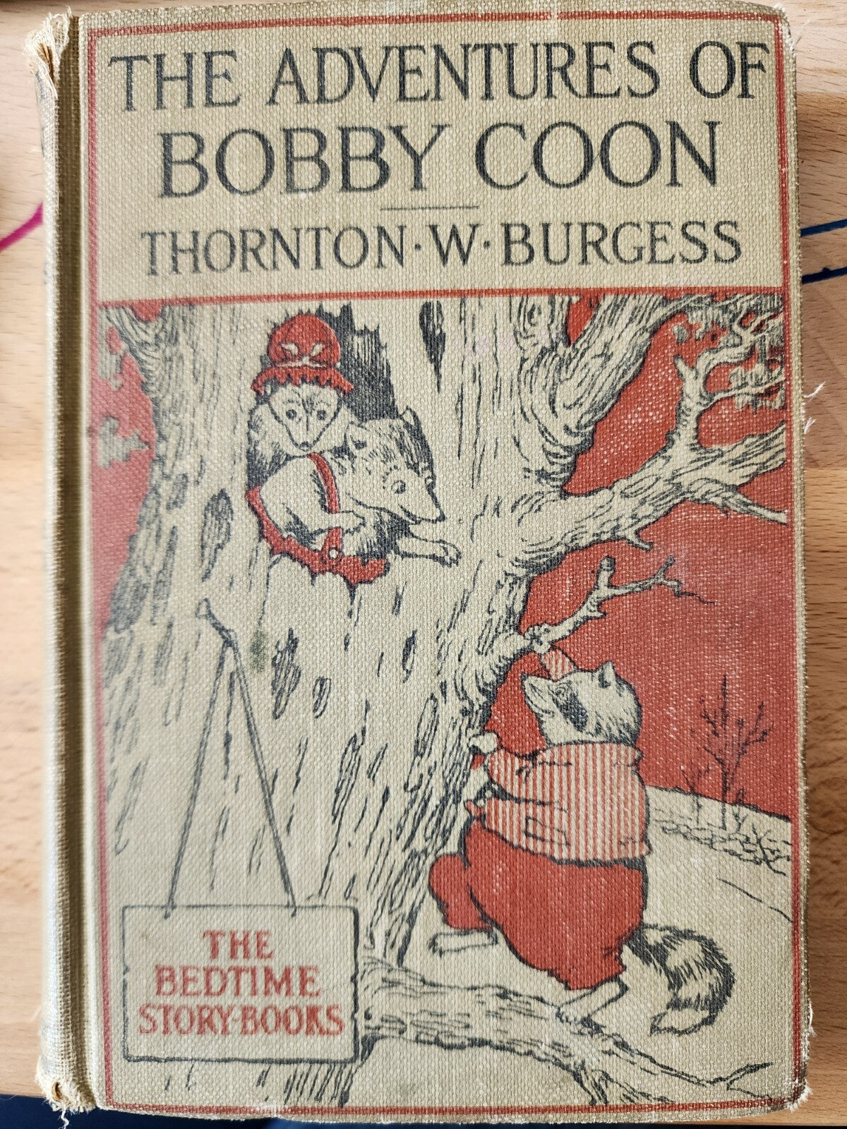 THE ADVENTURES OF BOBBY COON 1925 Hardcover Children's Book Thornton W. Burgess