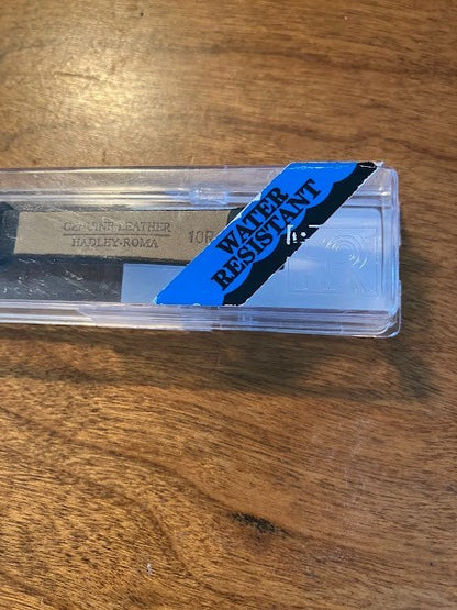 Hadley Roma Wristwatch Band: 10R Black/Brown LS712 - Genuine Leather