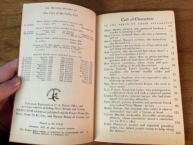 Vtg Paperbacks - Erle Stanley Gardner - lot of 3