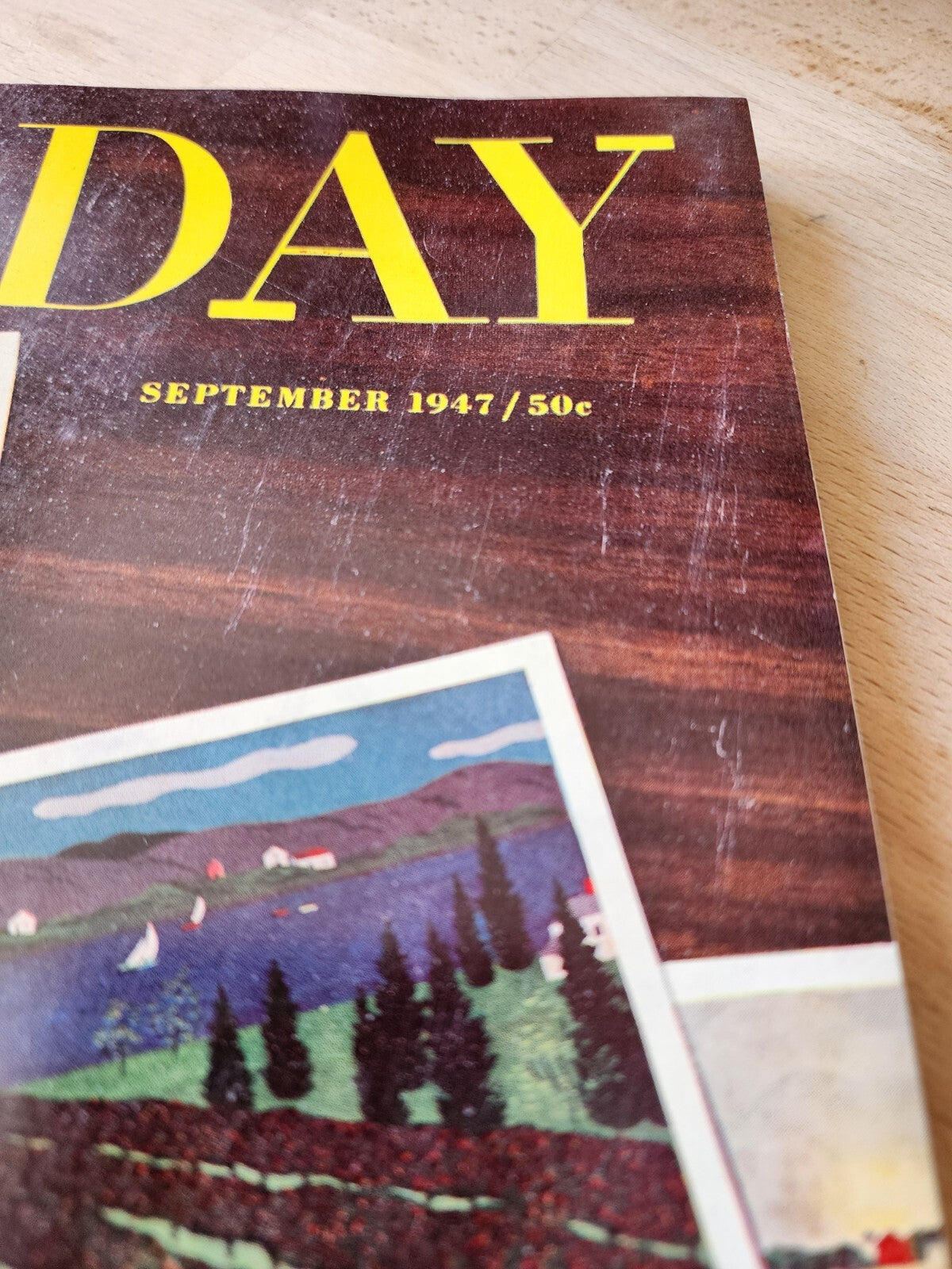 1947 SEPTEMBER HOLIDAY MAGAZINE - STATE OF WASHINGTON