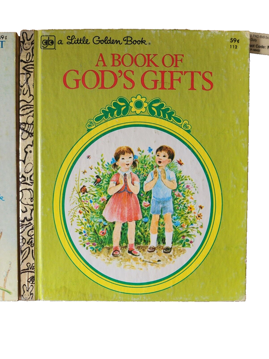 A Book Of God's Gifts, A Little Golden Book, 1977