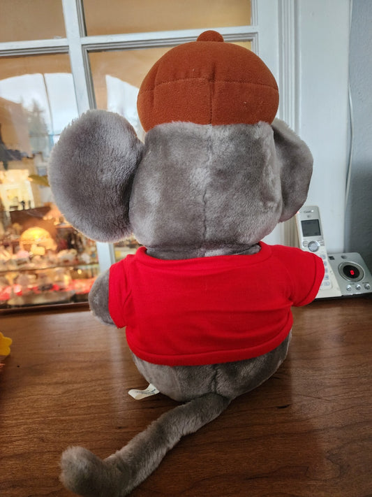 Vintage Disney Worl The Rescuers Bernard 16" Mouse Plush