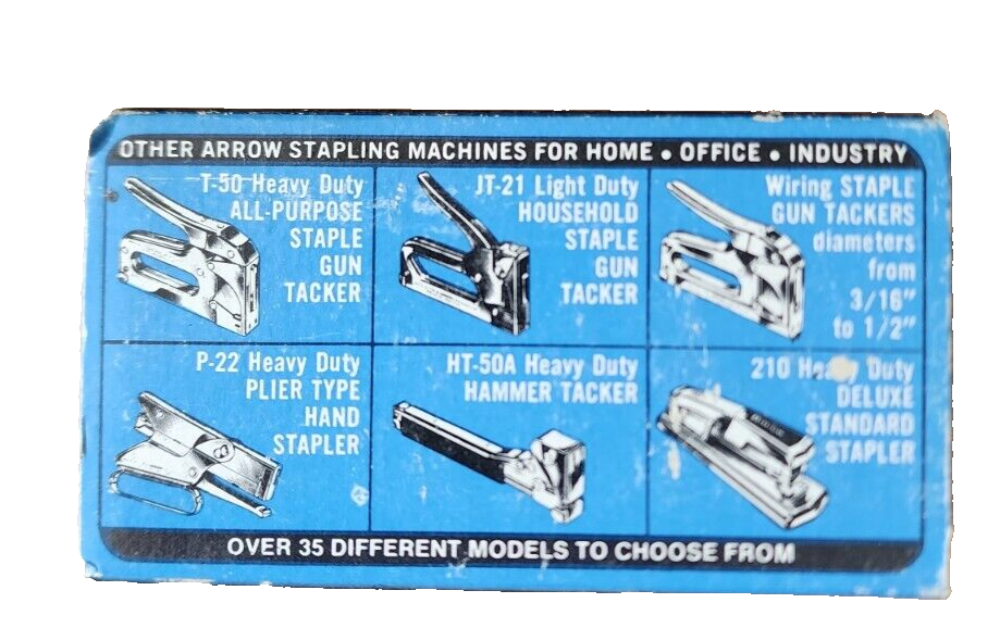 Vintage- Genuine Arrow 5/16 P-22 Staples