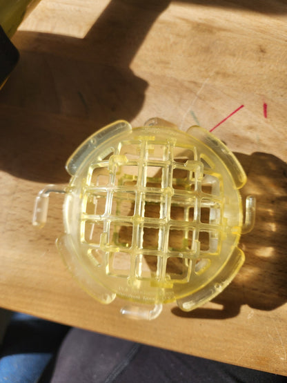 Vintage Plastic Flower Frog Cage Style